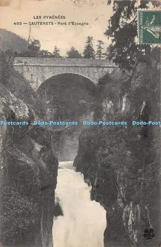 R528198 Les Pyrenees Cauterets Pont d Espagne Maurice Tesson 1907