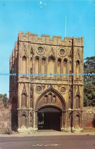 R528221 Suffolk Bury St Edmunds Abbey Gateway J Arthur Dixon Lotus Production