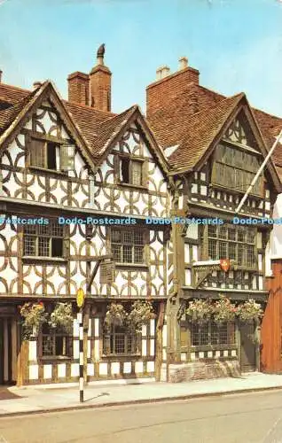 R528226 Stratford Upon Avon Garrick Inn and Harvard House 1968