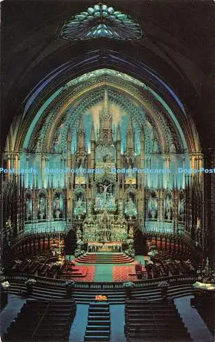 R528257 Kanada Montreal Innenansicht der Kirche Notre Dame Benjamin News Company