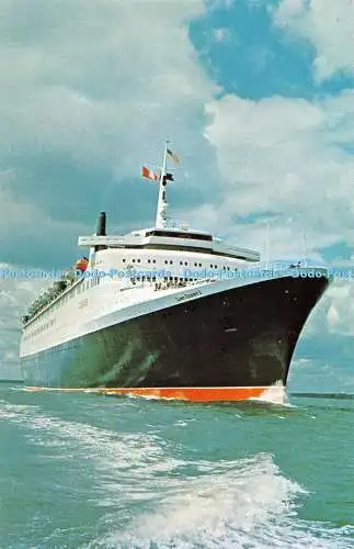 R528296 Cunard Queen Elizabeth 2 J Arthur Dixon Cunard Line