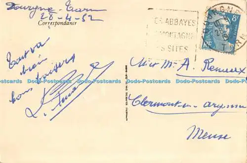 R528500 Baume les Messieurs Porte de l Abbaye B F Chalon 1952