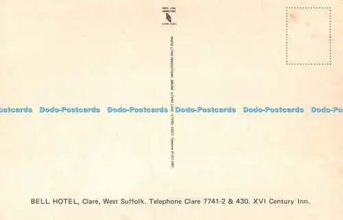 R530314 West Suffolk The Bell Hotel Clare Sudbury Photo Litho Productions