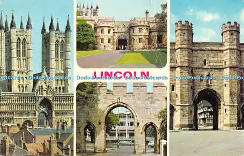 R530319 Lincoln Castle Gateway E T W Dennis Multi View