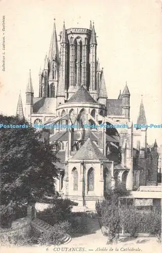 R528613 Coutances Abside de la Cathedrale Collection L Ladroue A B Freres 1904