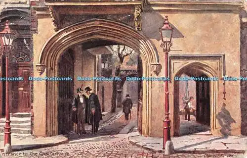 R530369 Eingang zur Kartause Old London Gateways Tuck Oilette Serie II