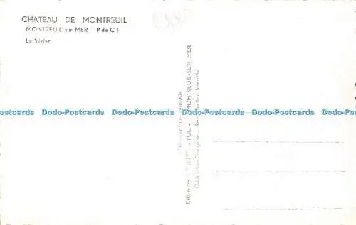 R528628 Chateau de Montreuil Montreuil Sur Mer P de C Le Vivier Luc