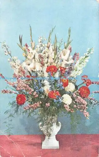 R528704 Vase mit Blumen J Lachs 1955