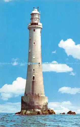 R528841 Scilly The Bishop Lighthouse F E Gibson Natural Colour Series