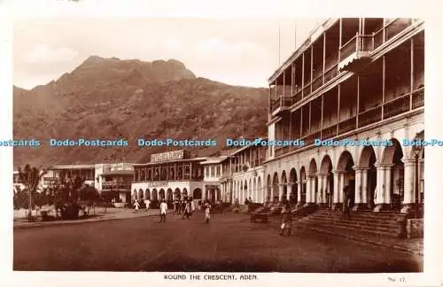 R530605 Round the Crescent Aden No 17 Egyptian Cigarettes Factory M S Lehem RP