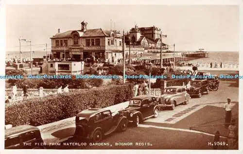 R530616 Pier von Waterloo Gardens Bognor Regis G 9549 Valentines RP