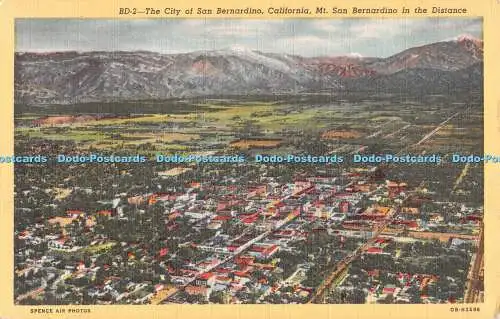 R530641 BD 2 City of San Bernardino California Mt San Bernardino in Distance Spe