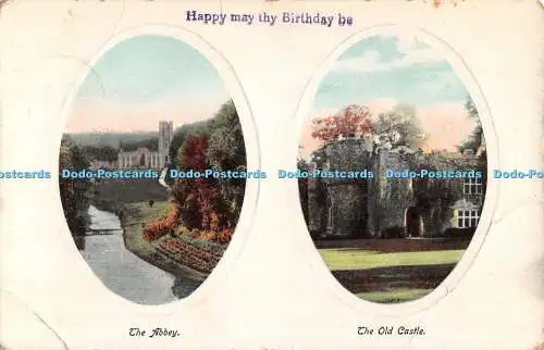 R530653 Abbey Old Castle 1909 Multi View