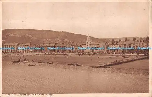 R530661 31393 Blick vom Pier Aberystwyth 1951