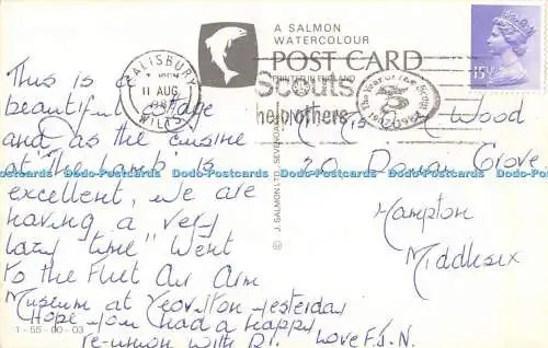 R528919 Wiltshire J Salmon Postkarte 1982