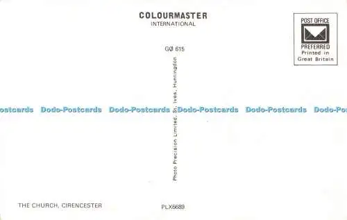 R528922 Cirencester The Church Photo Precision Colourmaster International