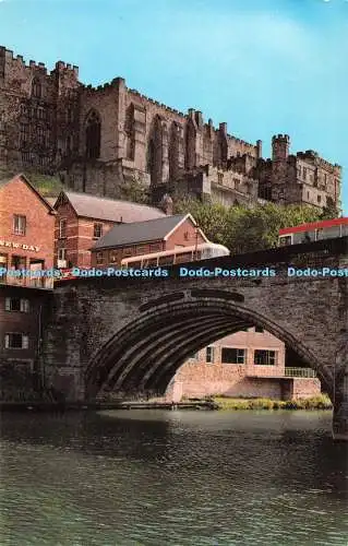 R528954 Durham The Castle and River Wear Photo Precision Colourmaster Internatio