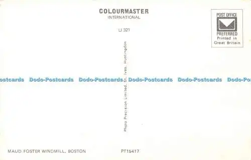 R528955 Boston Maud Foster Windmühle Foto Precision Colourmaster International