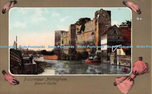 R530818 Malerische Nottingham Newark Castle A und G Taylors Orthochrome Serie