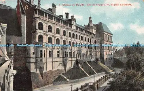 R530837 N D 2 Chateau de Blois Aile de Francois Ier Fassadenaußenseite