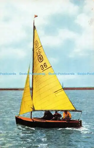 R529099 Oxey Bird Klinker Built Centerboard Bermudan Sloop Salmon 5579