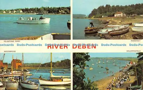 R529127 River Deben F W Pawsey 1964 Multi View