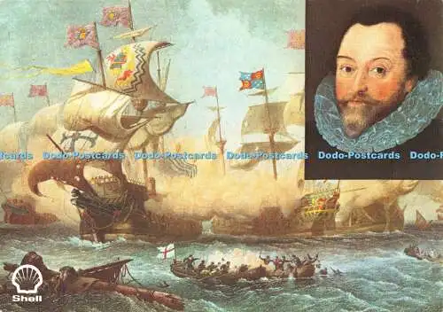 R529241 Shell Great Britons Sir Francis Drake Sir Arthur Bryant Superb Series Gr