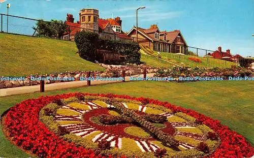 R529243 V8649 Weymouth Floral Clock Greenhill Gardens D Constance Limited Vita N