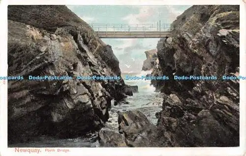 R531110 1769 Porth Bridge Autochrom Pictorial Stationery Peacock Brand 1905