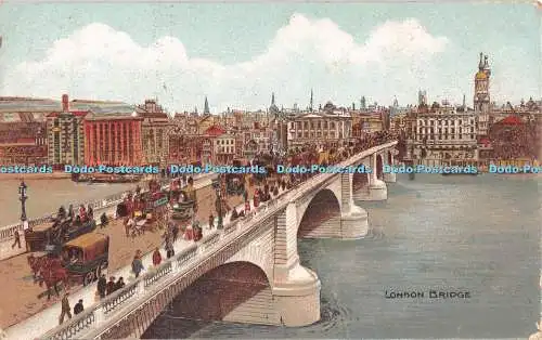 R531113 London Bridge S Hildesheimer No 601 1906