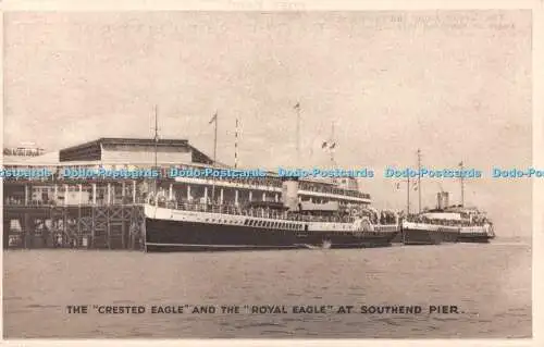 R531153 Schopfadler und Königsadler am Southend Pier Adlerdampfer Serie 4 G