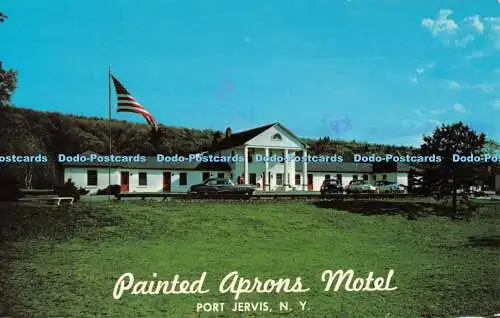 R529402 Bemalte Schürzen Motel Port Jervis N Y Modern Motel N Y A J Ackerson Dexte