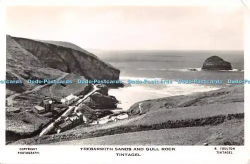 R531232 Trebar with Sands and Gull Rock Tintagel R Youlton RP