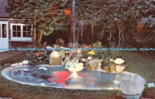 R529445 Coral View Shell Collection Godshill I W beleuchteter Korallenpool zeigt