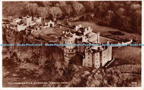 R532624 Ayrshire Luftaufnahme Culzean Castle A D Henderson Echt Foto Serie 1956