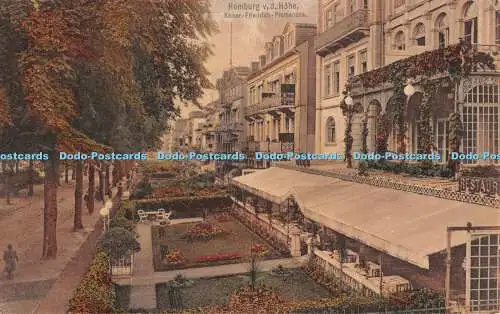 R537384 Homburg v d Hoher Kaiser Friedrich Promenade Getränke Nr 1