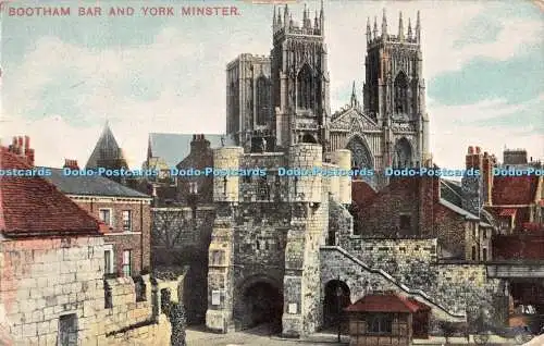 R531368 Bootham Bar and York Minster E S London No 3177 1907