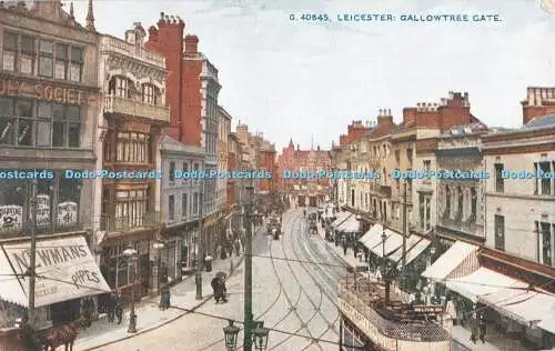 R531397 G 40645 Leicester Gallowtree Gate Celesque Series Photochrom