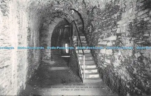 R532688 Bouillon Interieur du Chateau Anciennes casemates logement des soldats a