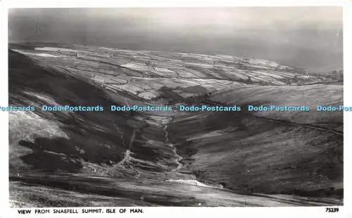 R532699 Isle of Man Blick vom Snaefell Summit Photochrom 1958