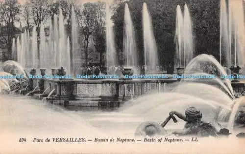 R531434 194 Parc de Versailles Bassin de Neptune Basin of Neptune LL Levy et Neu