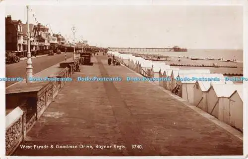 R532723 Bognor Regis West Parade und Goodman Drive S und E Norman RP 1944