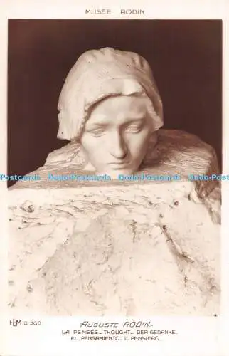 R529702 Musee Rodin La Pensee Thought Der Gedanke El Pensamiento Il Pensiero I L