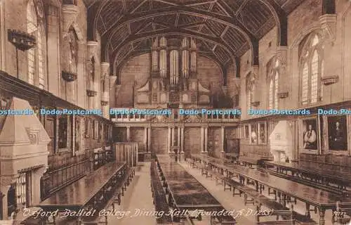 R534861 Oxford Balliol College Dining Hall F Frith No 72727