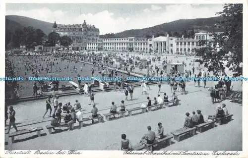 R532780 Kurstadt Baden bei Wien Thermal Strandbad mit Sanatorium Esplanade Albre