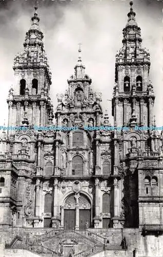 R529732 Santiago de Compostela Kathedrale Fassade de l Obradoiro Arribas