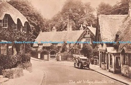 R534913 Shanklin The Old Village W J Nigh English Photogravure Vectis Series