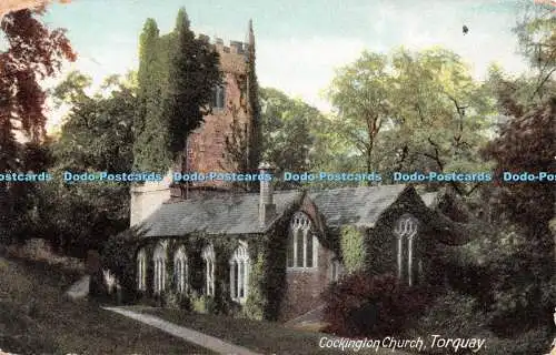 R531570 Torquay Cockington Church F Frith 1910