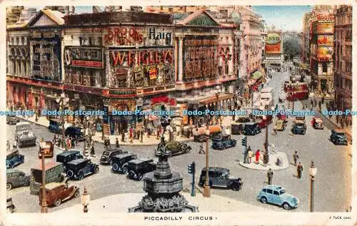 R531572 Piccadilly Circus Tuck 1949