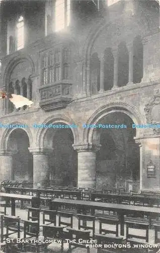 R529825 St Bartholomew The Great Prior Bolton Window London Stereoscopic Company